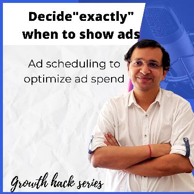 Schedule your ads to optimize your ad spend