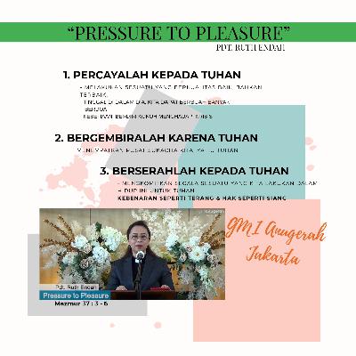 Eps.6 Sunday Service - Pdt. Ruth Endah