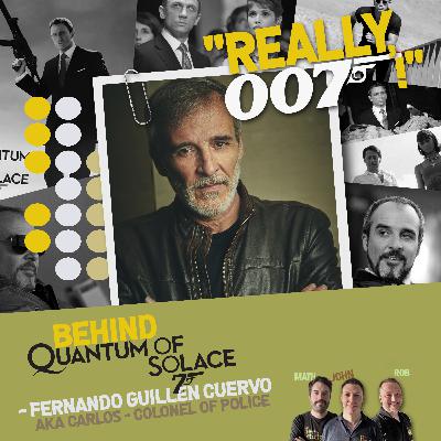 Behind Quantum Of Solace - Fernando Guillén Cuervo interview
