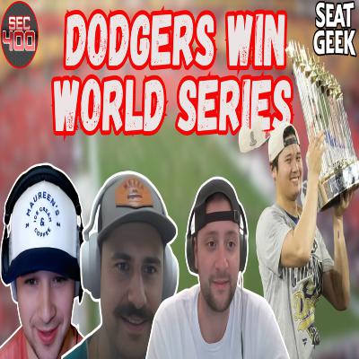 Dodgers Win World Series, Jaguars Escape Las Vegas + Eagles Trade For Defensive Help