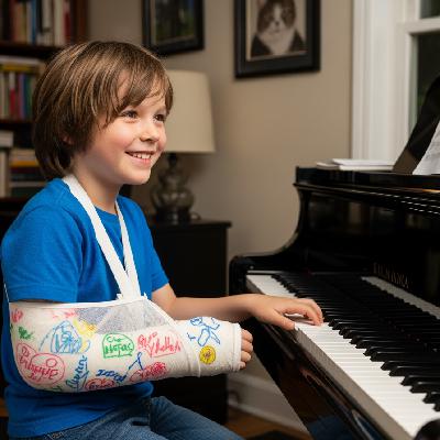 Ep. 15 – When Life Hands You a Cast — Student Piano Pieces for One Hand Ep. 15 – When Life Hands You a Cast — Student Piano Pieces for One Hand