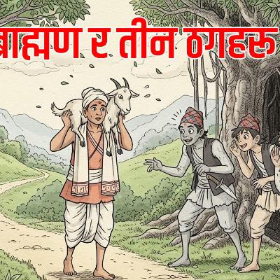 गरीब ब्राह्मण र तीन ठगहरू