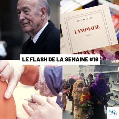 Flash de la semaine du 30 novembre - VGE, prix littéraires, vaccin au Royaume-Uni et Rohingyas Flash de la semaine du 30 novembre - VGE, prix littéraires, vaccin au Royaume-Uni et Rohingyas