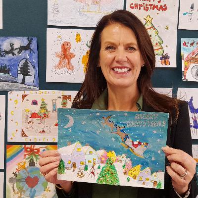 4635: The Lib Dem MP for Esher and Walton announces the winner of her annual Christmas card competition.