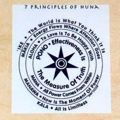 7 Shamanic Huna- Principles 7 Shamanic Huna- Principles