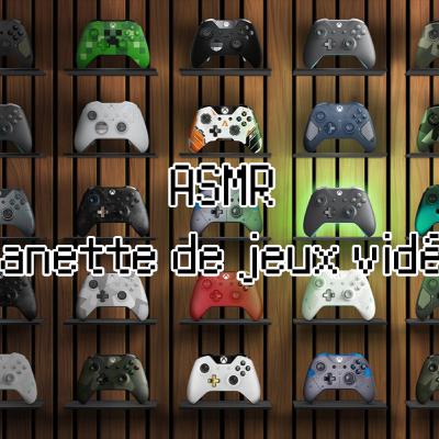 ASMR mannette de jeux vidéo
