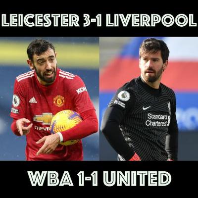 Liverpool's meltdown, United drop points to chumps again and Alisson's crap week
