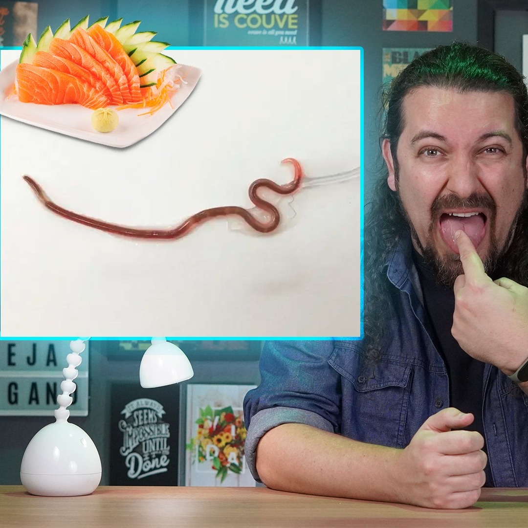 Japonesa come sashimi e ganha verme na garganta + Congresso Nacional tem projeção vegana episode artwork