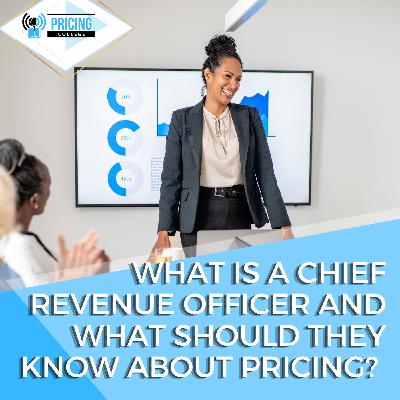 Episode #0110 - What is a (CRO) chief revenue officer and what should they know about pricing ?