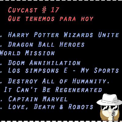 Cuycast Ep:17 #HarryPotter , #Simpsons y Cosas para mayores