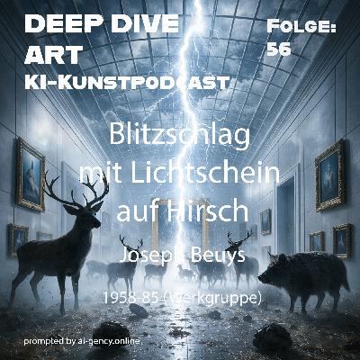 Blitzschlag mit Lichtschein auf Hirsch // Joseph Beuys Blitzschlag mit Lichtschein auf Hirsch // Joseph Beuys
