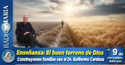 Construyamos familias para el amor – Enseñanza: El buen terreno de Dios – 9 de diciembre de 2025 Construyamos familias para el amor – Enseñanza: El buen terreno de Dios – 9 de diciembre de 2025