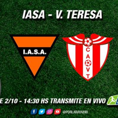 Villa Teresa 3-1 Iasa, Fecha 11 (Segunda División)