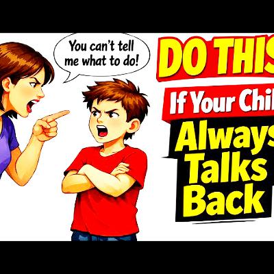 Is your child constantly talking back. Parenting Cycle.