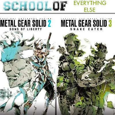 Metal Gear Solid 2: Sons of Liberty & 3: Snake Eater