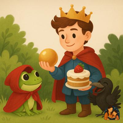 EP18 改編童話 - ✨🍓 小紅帽與青蛙公主|森林甜點屋的奇幻冒險 🐸👑童話故事 Podcast EP18 改編童話 - ✨🍓 小紅帽與青蛙公主|森林甜點屋的奇幻冒險 🐸👑童話故事 Podcast