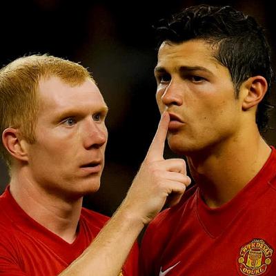 When Scholes Silenced Ronaldo Without Saying a Word 🤫⚽😳 When Scholes Silenced Ronaldo Without Saying a Word 🤫⚽😳