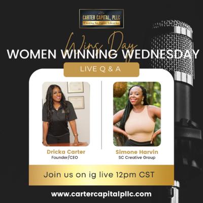 Comma Convos w/ Dricka Carter featuring Simone Cheri