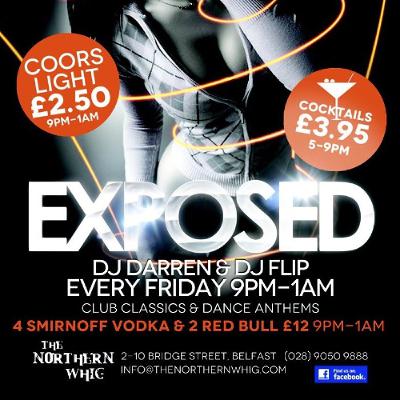 Live @ Exposed Fridays, The Northern Whig (Belfast) (Nov 2012) Live @ Exposed Fridays, The Northern Whig (Belfast) (Nov 2012)