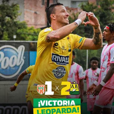 Corazón leopardo. Triunfo reconfortante en Envigado, 2-1. Corazón leopardo. Triunfo reconfortante en Envigado, 2-1.