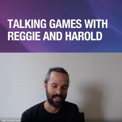 Neil Druckmann And Siobhan Reddy Join Talking Games With Reggie And Harold Neil Druckmann And Siobhan Reddy Join Talking Games With Reggie And Harold