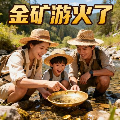 真·淘金时代来了！景区“金矿游”火了：淘到金子能带走！
