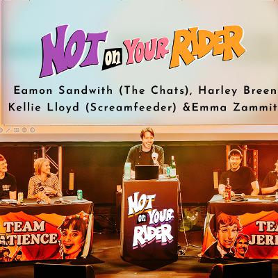 Eamon Sandwith (The Chats), Harley Breen, Kellie Lloyd (Screamfeeder) & Emma Zammit