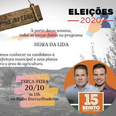 ELEIÇÕES 2020 - Encruzilhada do Sul - Coligação Para Encruzilhada Mudar e Avançar ELEIÇÕES 2020 - Encruzilhada do Sul - Coligação Para Encruzilhada Mudar e Avançar
