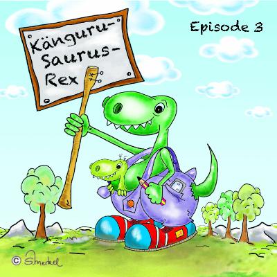 Der Känguru-Saurus-Rex entdeckt eine neue Welt