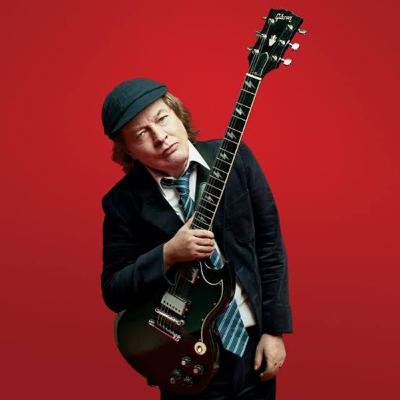 The Rider with Becko and Angus Young from AC/DC