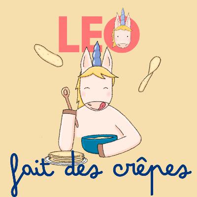 Leo la licorne fait des crêpes