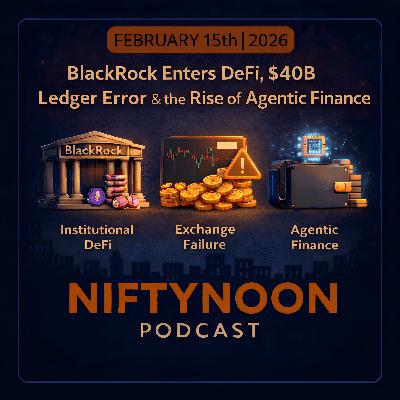 BlackRock Enters DeFi, $40B Ledger Error & the Rise of Agentic Finance