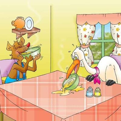 The Fox and the Stork The Fox and the Stork