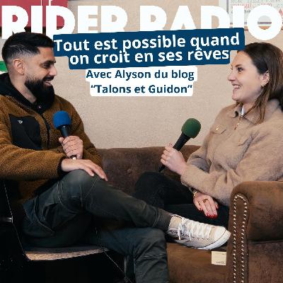 ALYSON DE TALONS ET GUIDONS: TOUT EST POSSIBLE QUAND ON CROIT EN SES REVES