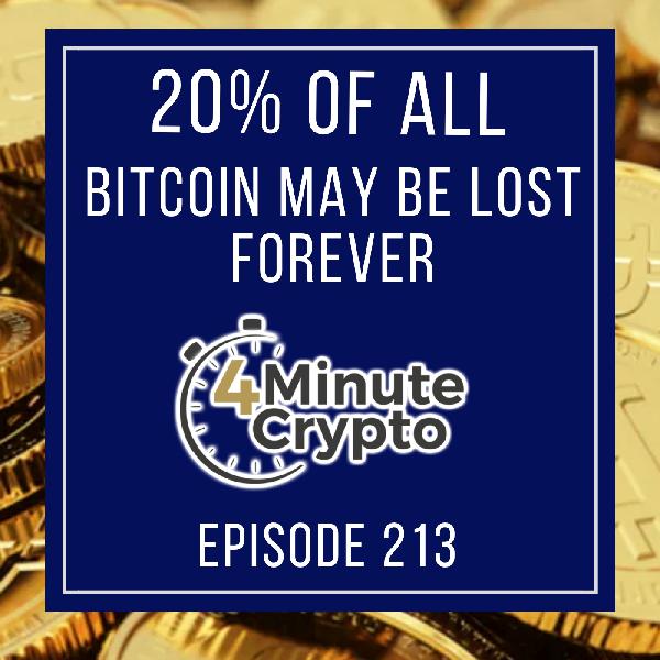20% Of All Bitcoin May Be Lost Forever 20% Of All Bitcoin May Be Lost Forever