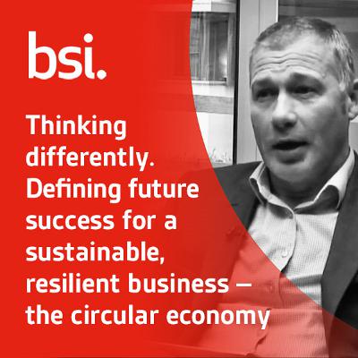 Thinking differently. Defining future success for a sustainable, resilient business – the circular economy