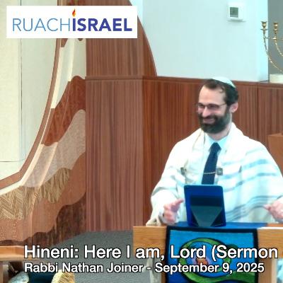 Hineni: Here I am, Lord (Sermon on the Mount 14)