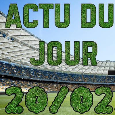 Lille en danger, Brest-OM, Classement top 5 championnat... (Replay Live Actu Football du 20/02/2026)