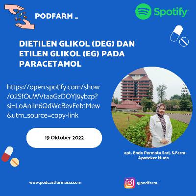Dietilen Glikol (DEG) & Etilen Glikol (EG) pada Paracetamol