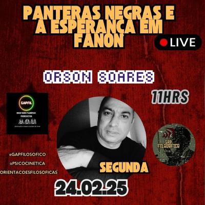 Os Pᴀɴᴛᴇʀᴀs Nᴇɢʀᴀs ᴇ ᴀ Esᴘᴇʀᴀɴᴄ̧ᴀ ᴇᴍ Fᴀɴᴏɴ - Oʀsᴏɴ Sᴏᴀʀᴇs