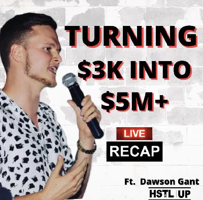 Multiple Multi-Million Dollar Companies By 21 Years Old (LIVE SPEECH) w/ Dawson Gant Multiple Multi-Million Dollar Companies By 21 Years Old (LIVE SPEECH) w/ Dawson Gant