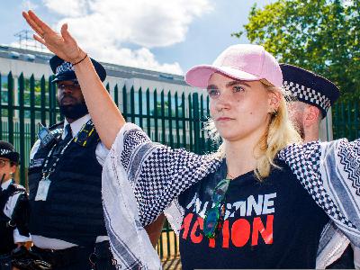 Protesters With Palestine Action Placards Handed £100 Fines Rather Than Face Prosecution Protesters With Palestine Action Placards Handed £100 Fines Rather Than Face Prosecution