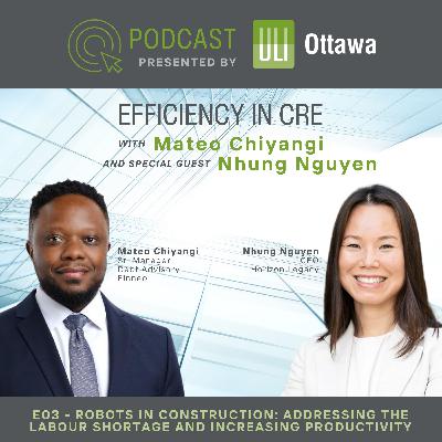 E03 - Robots in Construction: Addressing the Labour Shortage and Increasing Productivity