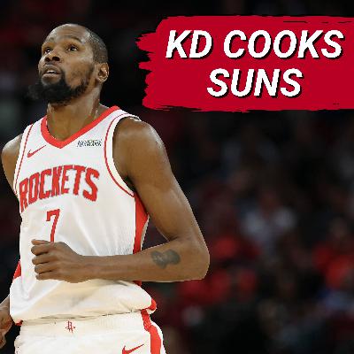 Kevin Durant Makes NBA HISTORY As Rockets COOK Suns, Amen Thompson FEASTS Playing OFF-BALL