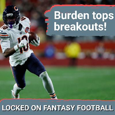 MUST-DRAFT six fantasy BREAKOUT SLEEPERS: Luther Burden III, Quinshon Judkins, Cam Ward & more MUST-DRAFT six fantasy BREAKOUT SLEEPERS: Luther Burden III, Quinshon Judkins, Cam Ward & more