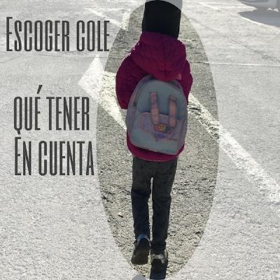 Webinar online "Escoger cole, qué hay que tener en cuenta"