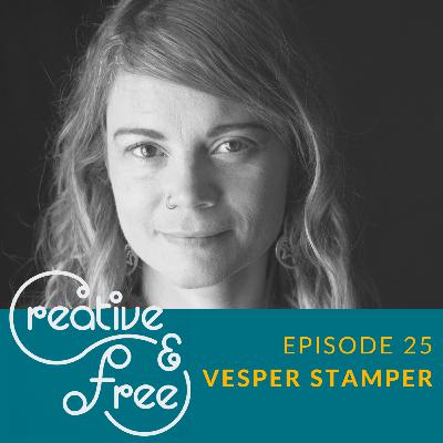 Visio Divina—Rainbow Hands with Vesper Stamper [Eps 25]