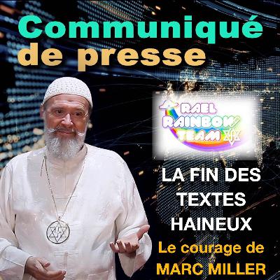 FIN DES TEXTES HAINEUX - RAEL RAINBOW TEAM FIN DES TEXTES HAINEUX - RAEL RAINBOW TEAM
