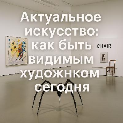 🎙 Актуальное искусство: как быть видимым художником сегодня. 🎙 Актуальное искусство: как быть видимым художником сегодня.