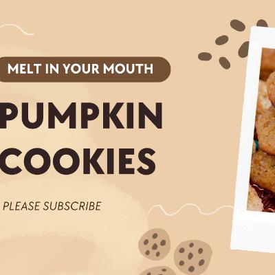 Pumpkin Cookies Recipe - Melt In Your Mouth Recipe